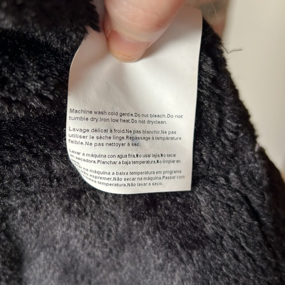 ***PRELOVED*** Hugo Boss Vegan Leather Moto Jacket - Picture 11 of 12